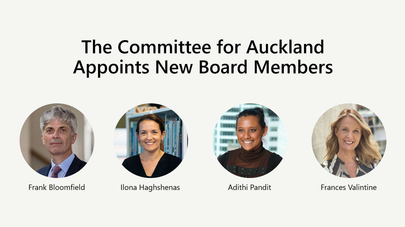 New Board members